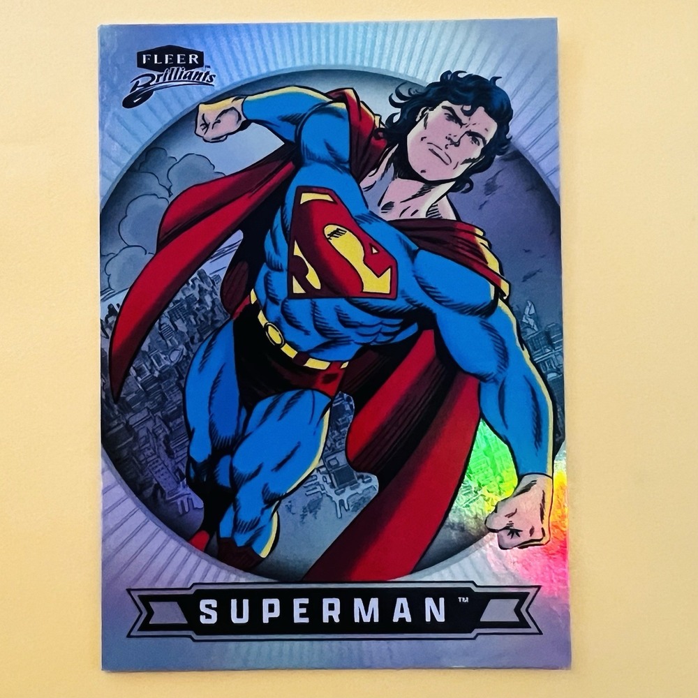 2025 Upper Deck Fleer Brilliants Superman Clark Kent #70 Base DC